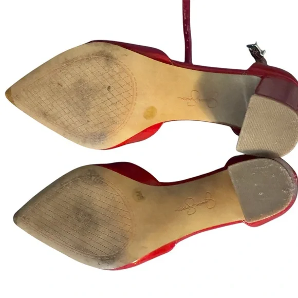 Elegant Red Women's Shoes - Picture 3 of 4